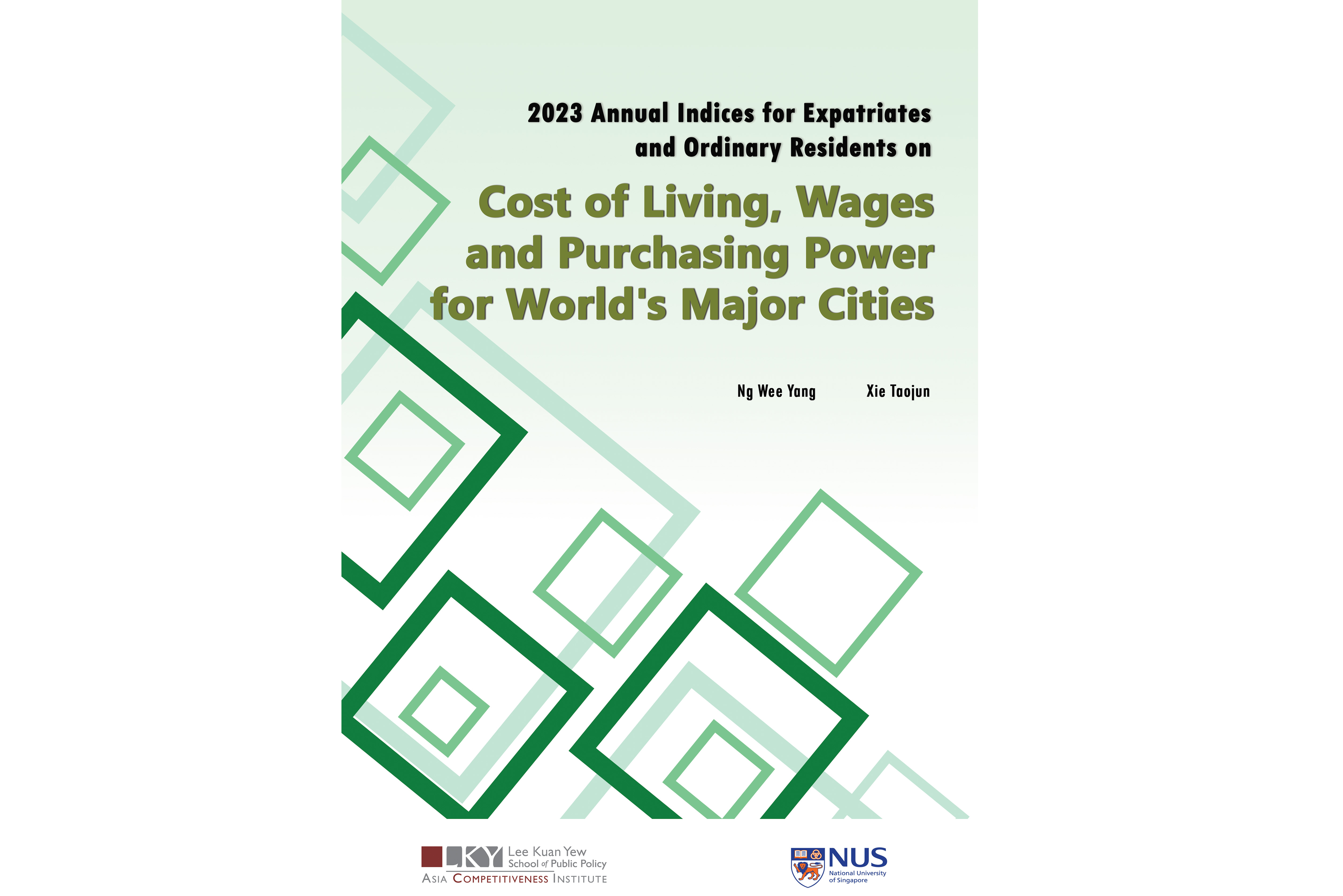 Book Launch | 2023 Annual Indices for Expatriates and Ordinary Residents on Cost of Living, Wages and Purchasing Power for World’s Major&nbsp;Cities