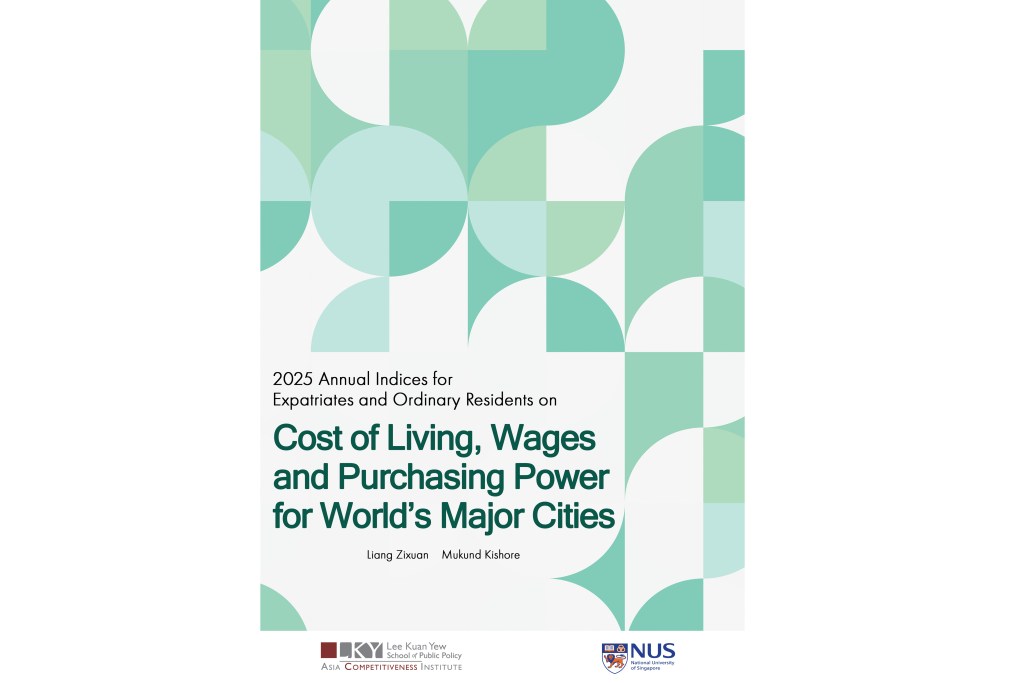 Book Launch | 2025 Annual Indices for Expatriates and Ordinary Residents on Cost of Living, Wages and Purchasing Power for World’s Major Cities 