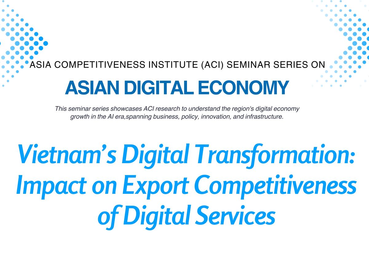 Vietnam’s Digital Transformation: Impact on Export Competitiveness of Digital&nbsp;Services
